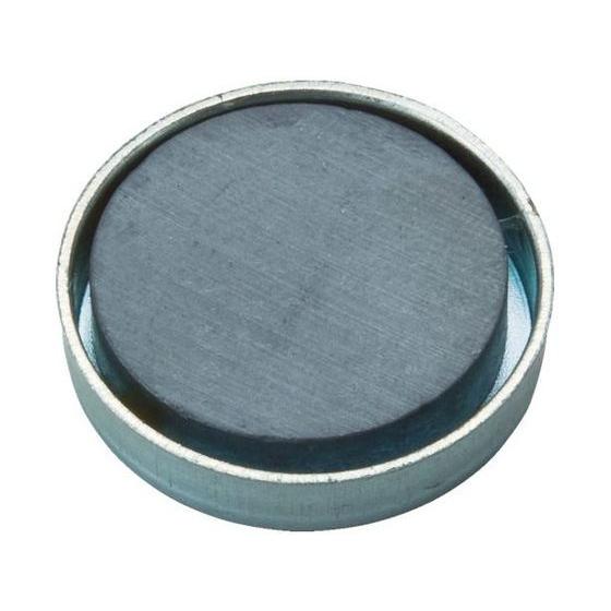 【お取り寄せ】TRUSCO キャップ付フェライト磁石 外径36mm×厚み7.5mm 10個 マグネッ...