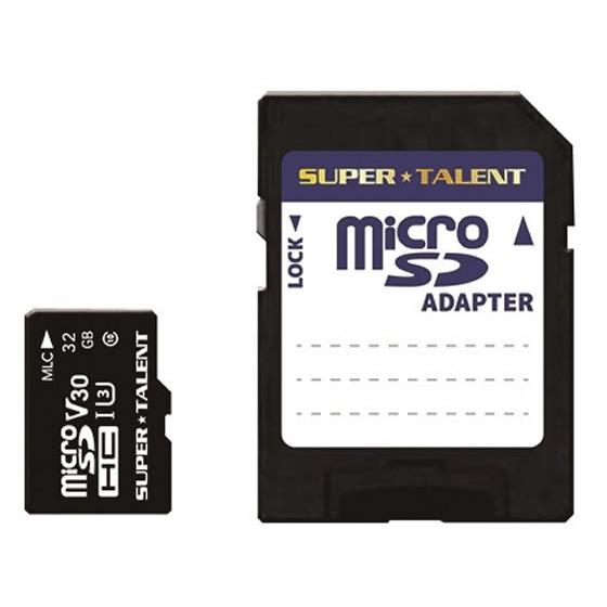 SUPERTALENT 高耐久microSDHCメモリーカード UHS-I 32GB ｍｉｃｒｏＳＤ...