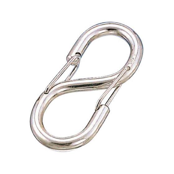 【お取り寄せ】水本 ステンレス Sカンフック SUS316 線径8mm 長さ99mm (1個入) 吊...