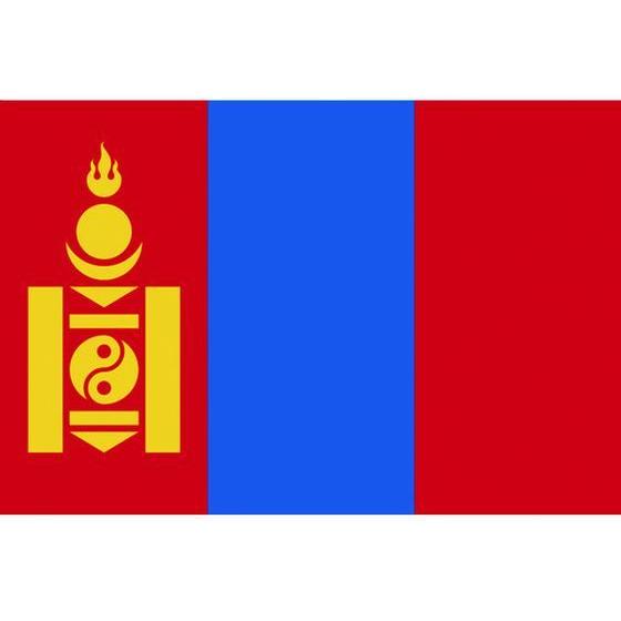 【お取り寄せ】東京製旗 卓上旗(16×24cm)モンゴル 406787 安全標識 ステッカー 現場 ...