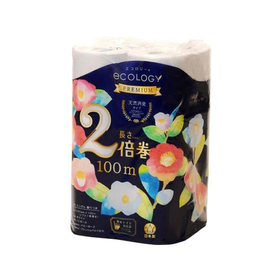 特種東海 トイレットペーパー エコロジー2倍巻きプレミアム S 12R トイレットペーパー