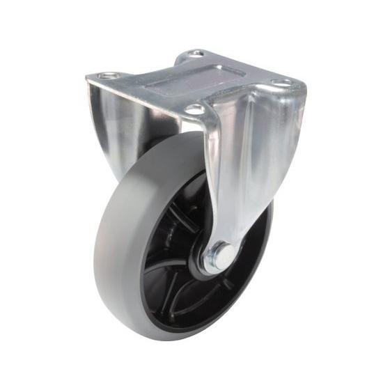 【お取り寄せ】ユーエイ 産業用キャスター固定車 150径ナイロンホイルウレタン車輪 GUK2-150...