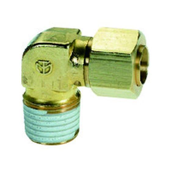 【お取り寄せ】チヨダ スリーブコネクターエルボ 10mm・R1／8 YPL-10-01 継手 アダプ...