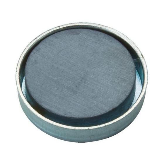 【お取り寄せ】TRUSCO キャップ付フェライト磁石 外径36mm×厚み7.5mm 1個 マグネット...