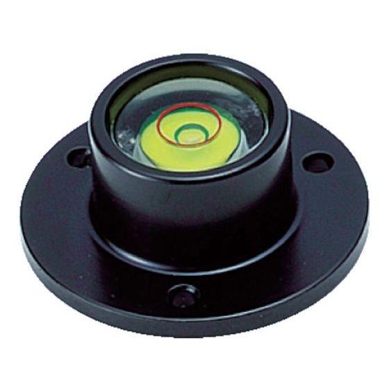 【お取り寄せ】エビスダイヤモンド 丸型気泡管φ25・取付タイプ R25T 水平器 レベル 測量用品 ...