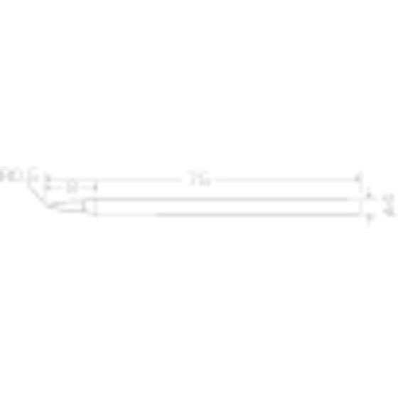 【お取り寄せ】グット 替こて先φ4B型KS20~40R用 R-48B 電気はんだこて はんだ 静電気...