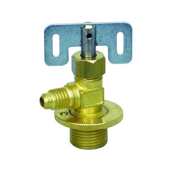 【お取り寄せ】アサダ R134a用サービス缶バルブ Y04100A 空調配管工具 水道 空調配管用工...