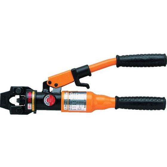 【お取り寄せ】エビ 手動油圧式圧着工具 使用範囲14・22・38・60 AKH60N 圧着端子 スプ...