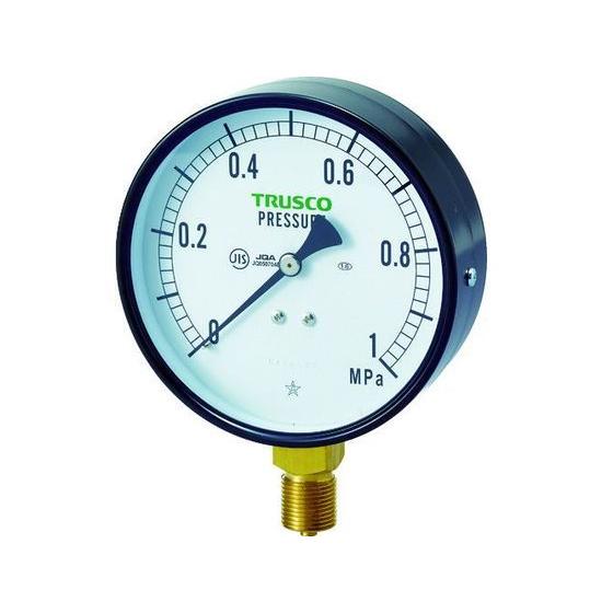 【お取り寄せ】TRUSCO JIS汎用圧力計A型100φ TPG100-1.0 圧力計 差圧計 物性...