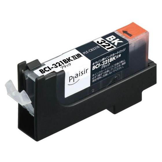 【お取り寄せ】プレジール 互換インク BCI-321BK対応 PLE-CB321B キャノン ＣＡＮ...