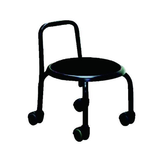 【お取り寄せ】セイコー 背付ローキャスターボン ブラック／ブラック SLC-255 01