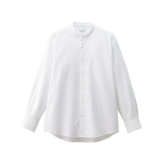 【お取り寄せ】ボンマックス バンドカラー長袖シャツ ホワイト 4L FB4567U-15-4L シャ...