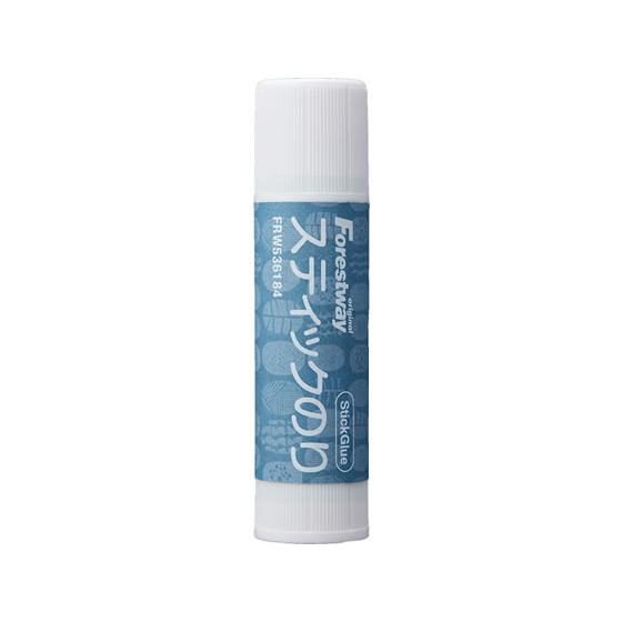 スティックのり 25g Forestway 紙工作 図工 工作 図画工作 紙用のり クラフトノリ 固...
