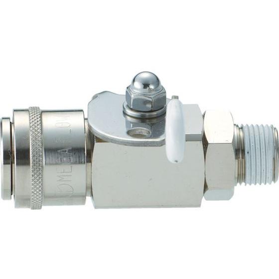 【お取り寄せ】チヨダ メガフロー残圧処理機能なし R3／8 MVS-3M カップリング 流体継手 チ...