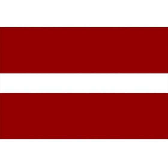 【お取り寄せ】東京製旗 卓上旗(16×24cm)ラトビア 406832 安全標識 ステッカー 現場 ...