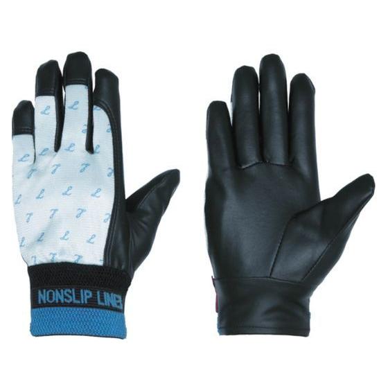 【お取り寄せ】ペンギンエース ノンスリップ甲メリ L ブラック PA-2303 ポリウレタン手袋 革...
