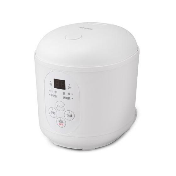 【お取り寄せ】アイリスオーヤマ ジャー炊飯器 1.5合 ホワイト RC-MF15-W