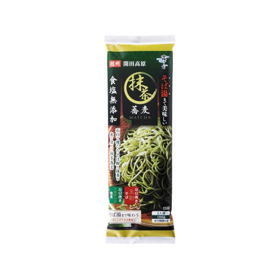 はくばく そば湯までおいしい蕎麦 抹茶 180g 29259