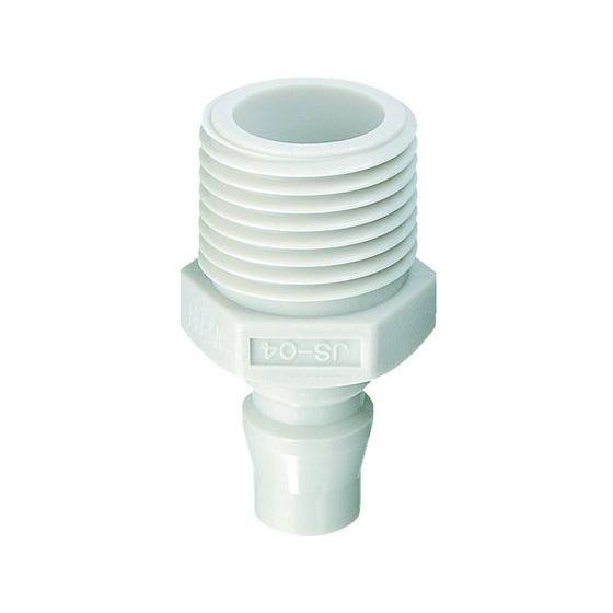 【お取り寄せ】ジョプラックス 樹脂プラグ 相手側取付メネジRc(PT)1／2 JS-04W カップリ...