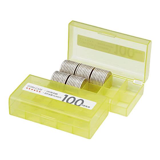 オープン工業 コインケース 100円用(100枚収納) M-100W コインケース コイン整理 現金...