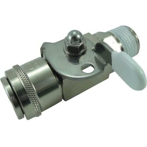 【お取り寄せ】チヨダ メガフロー残圧処理機能なし R1／2 MVS-4M カップリング 流体継手 チ...