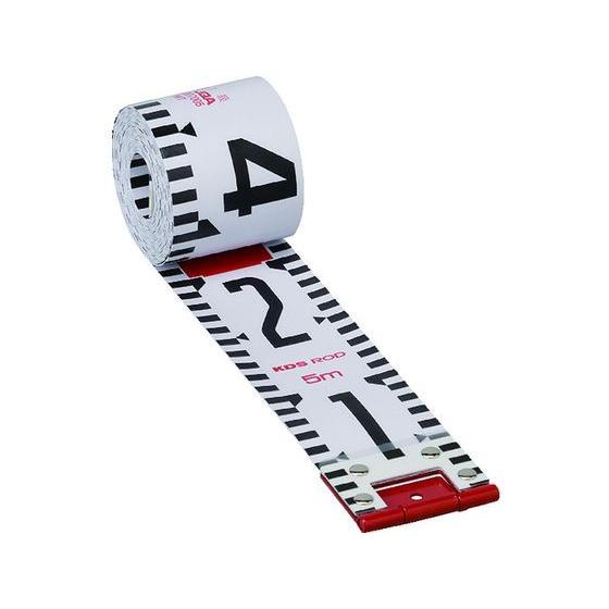 【お取り寄せ】KDS ロッド60巾5m R60-5 標尺 測量用品 工事用品 作業用品 工具