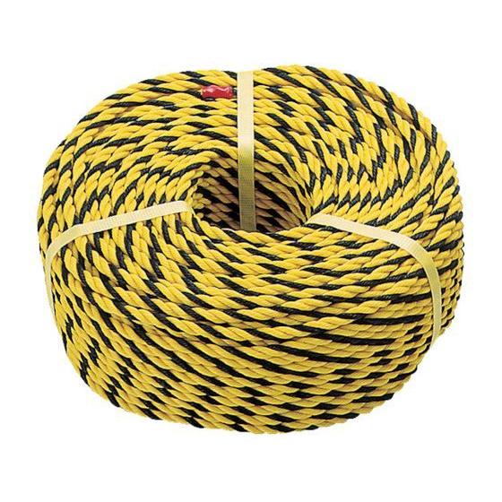 【お取り寄せ】TRUSCO 標識ロープ 3つ打 7.5mm×30m R-930T トラロープ 荷造り...