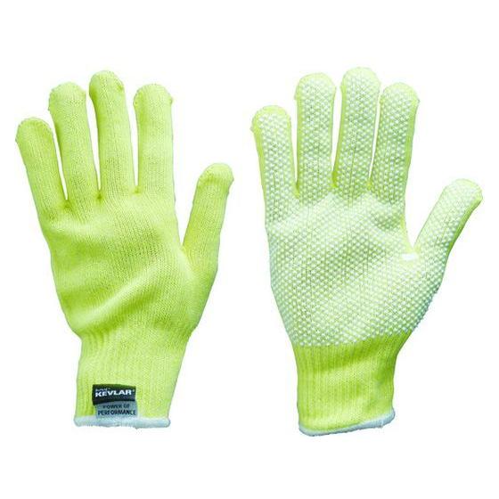 【お取り寄せ】トワロン 耐切創手袋 ケブラーK-10G うす手スベリ止付 L 10双 アラミド 耐切...