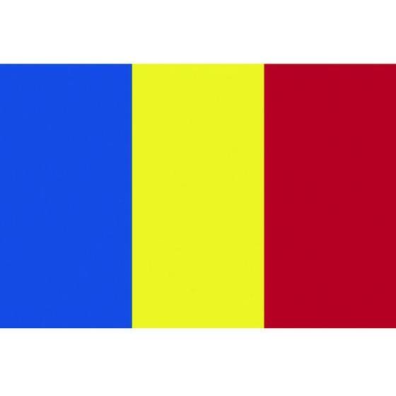 【お取り寄せ】東京製旗 卓上旗(16×24cm)ルーマニア 406852 安全標識 ステッカー 現場...