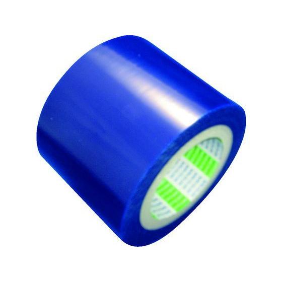 【お取り寄せ】日東 アルミサッシ用表面保護フィルム 200mm×100m ライトブルー 安全保護テー...