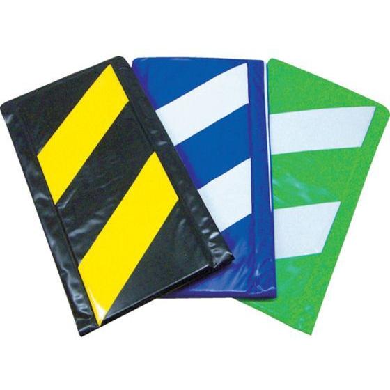 【お取り寄せ】MF コーナークッション 275mm×2M 青白 CC003 コーナーガード クッショ...