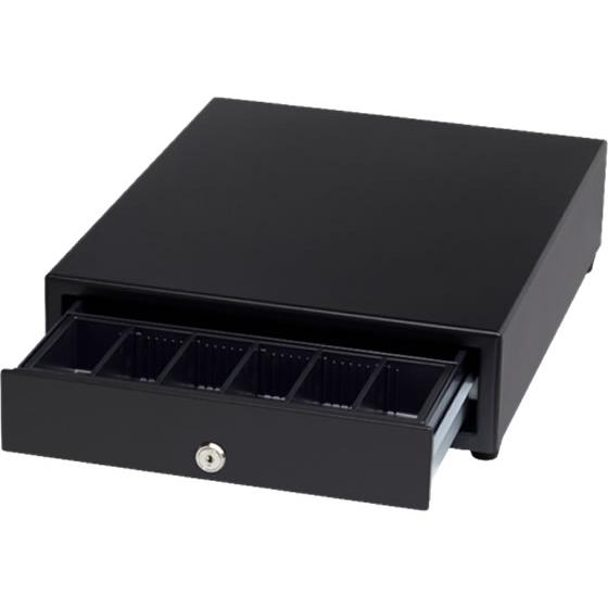 セイコーインスツル （Airレジ対応）キャッシュドロア 黒 DRW-A01-K レジスタ本体 感熱紙...