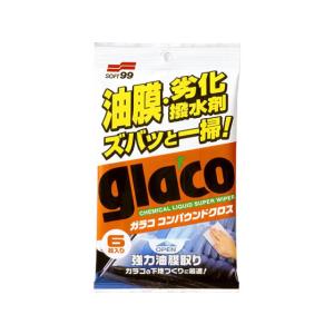 ソフト99 ガラコ コンパウンドクロス 6枚入｜JetPrice