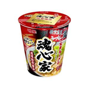 明星食品 ニッポンの神チェーン 魂心家 濃厚豚骨醤油 105g カップラーメン カップ麺 ラーメン インスタント レトルト 食品