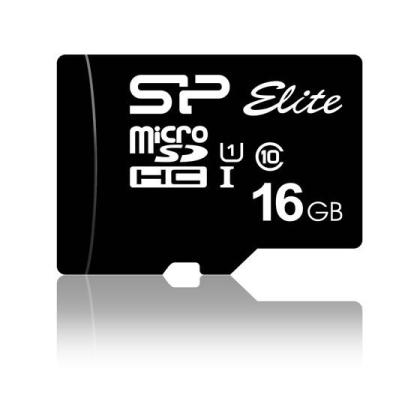 シリコンパワー microSDHC 16GB SP016GBSTHBU1V10SP