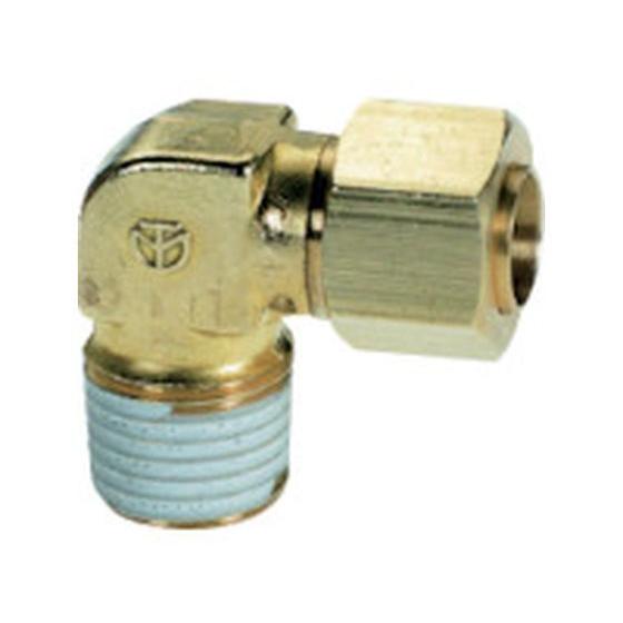 【お取り寄せ】チヨダ スリーブコネクターエルボ 10mm・R1／2 YPL-10-04 継手 アダプ...