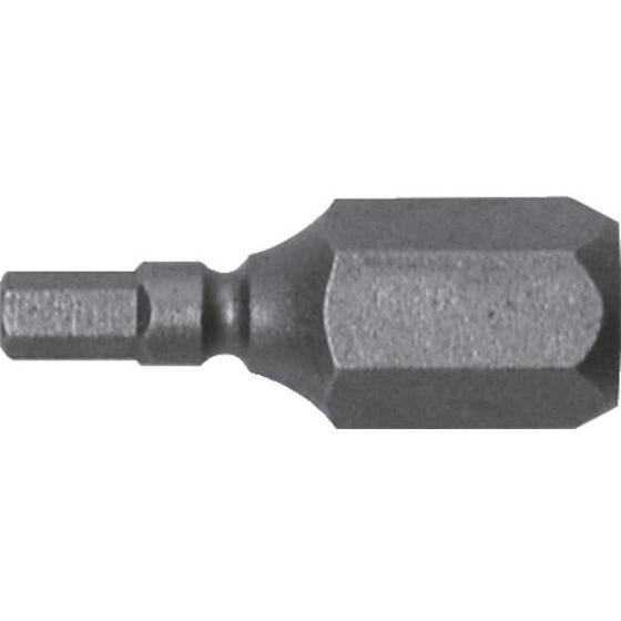 【お取り寄せ】アネックス 溝付超短六角レンチビット1本組 対辺2.5×19 AK-51P-H2.5-...