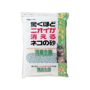 【お取り寄せ】ボンビアルコン ネコの砂消臭主義7L 猫砂 シート 猫 キャット用 ペット トイレタリー