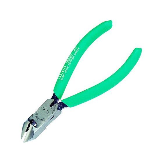 【お取り寄せ】エンジニア 斜ニッパー(穴付) 125mm NN-45 ニッパ ペンチ プライヤー 作...