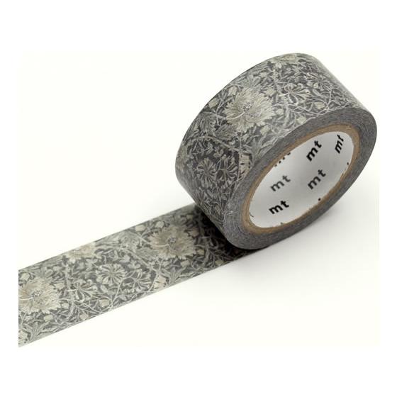 カモ井 mt ウィリアムモリス Pure Honeysuckle＆Tullip Black ink ...