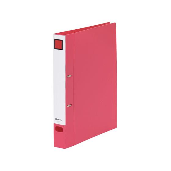 【お取り寄せ】キングジム Dリングファイル脱・着 A4タテ 背幅40mm 赤 687-R Ａ４ Ｄ型...