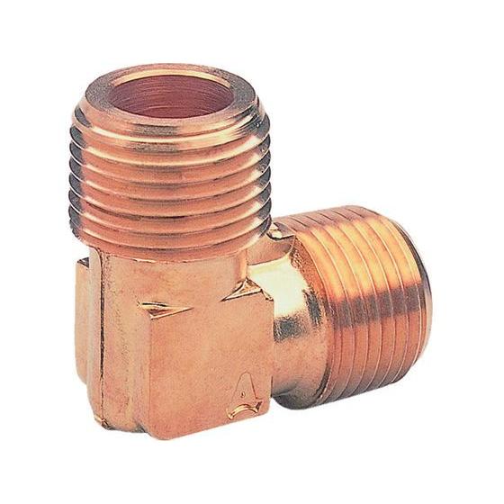 【お取り寄せ】ASOH 外ネジエルボ PT3／8(RoHS) LM-1033R 継手 アダプター 配...