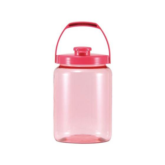 【お取り寄せ】タケヤ化学工業 プラスチック カラー果実酒びん R型 4.2L ピンク
