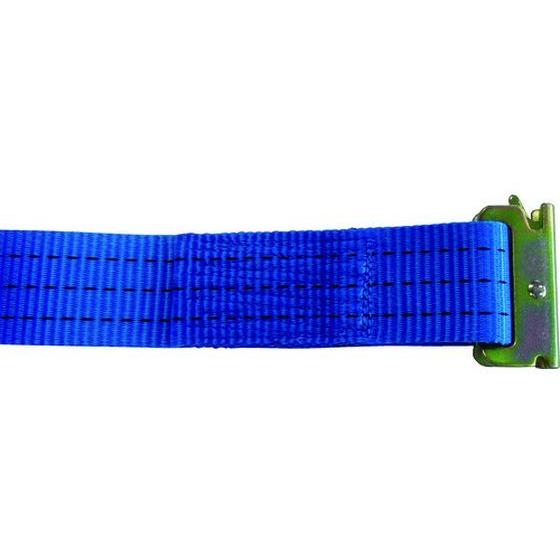 【お取り寄せ】TESAC ラッシングベルト(ベルト荷締機)ラチェットバックル式両端ワンピース ベルト...