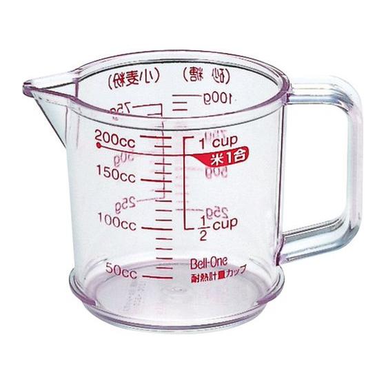 アスベル 耐熱計量カップR-200 231650 計量ツール はかり 温度計 調理小物 厨房 キッチ...