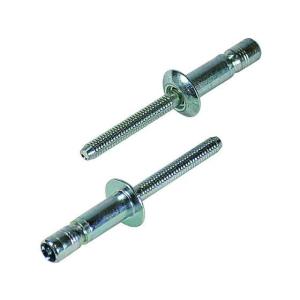 【お取り寄せ】エビ 高強度ブラインドリベット Sボルト(丸頭) Φ6.4／板厚9.5mm (15本入) SNS64095MP ボルト ねじ 釘 素材 作業用品 工具