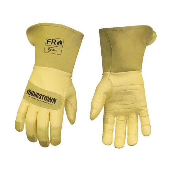 【お取り寄せ】YOUNGST 革手袋 FRレザー ケブラー(R) ワイドカフ L 革手袋 合皮手袋 ...