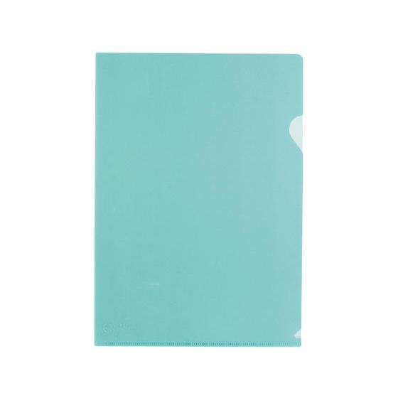 【お取り寄せ】キングジム クリアーホルダー リサイクル A4タテ 緑 10枚 735R10-G Ａ４...