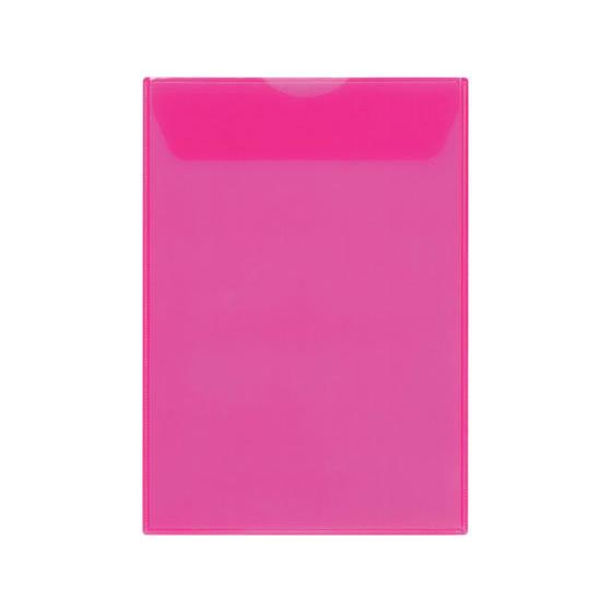 【お取り寄せ】キングジム ジャケットホルダー封筒タイプ A4タテ 赤 10枚 774-R フタ付タイ...