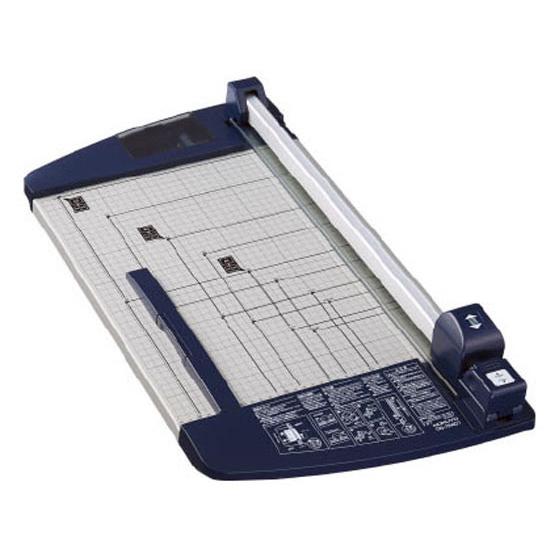 コクヨ ペーパーカッターロータリー式 40枚切 チタン加工刃 A3 DN-TR401 裁断機本体 切...